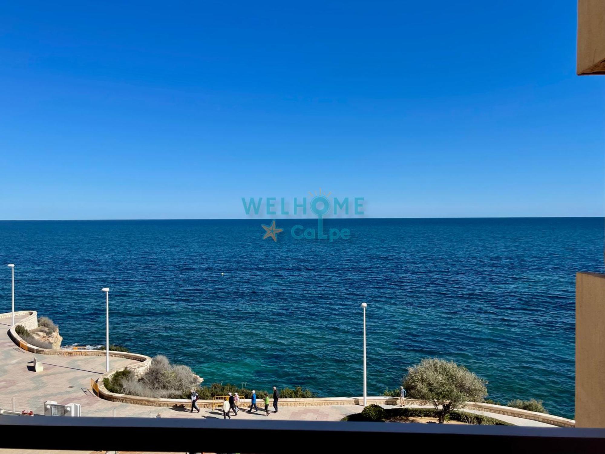 Acuarela Estudio, 1ª Linea, Vista Al Mar, Piscina Кальпе Екстер'єр фото