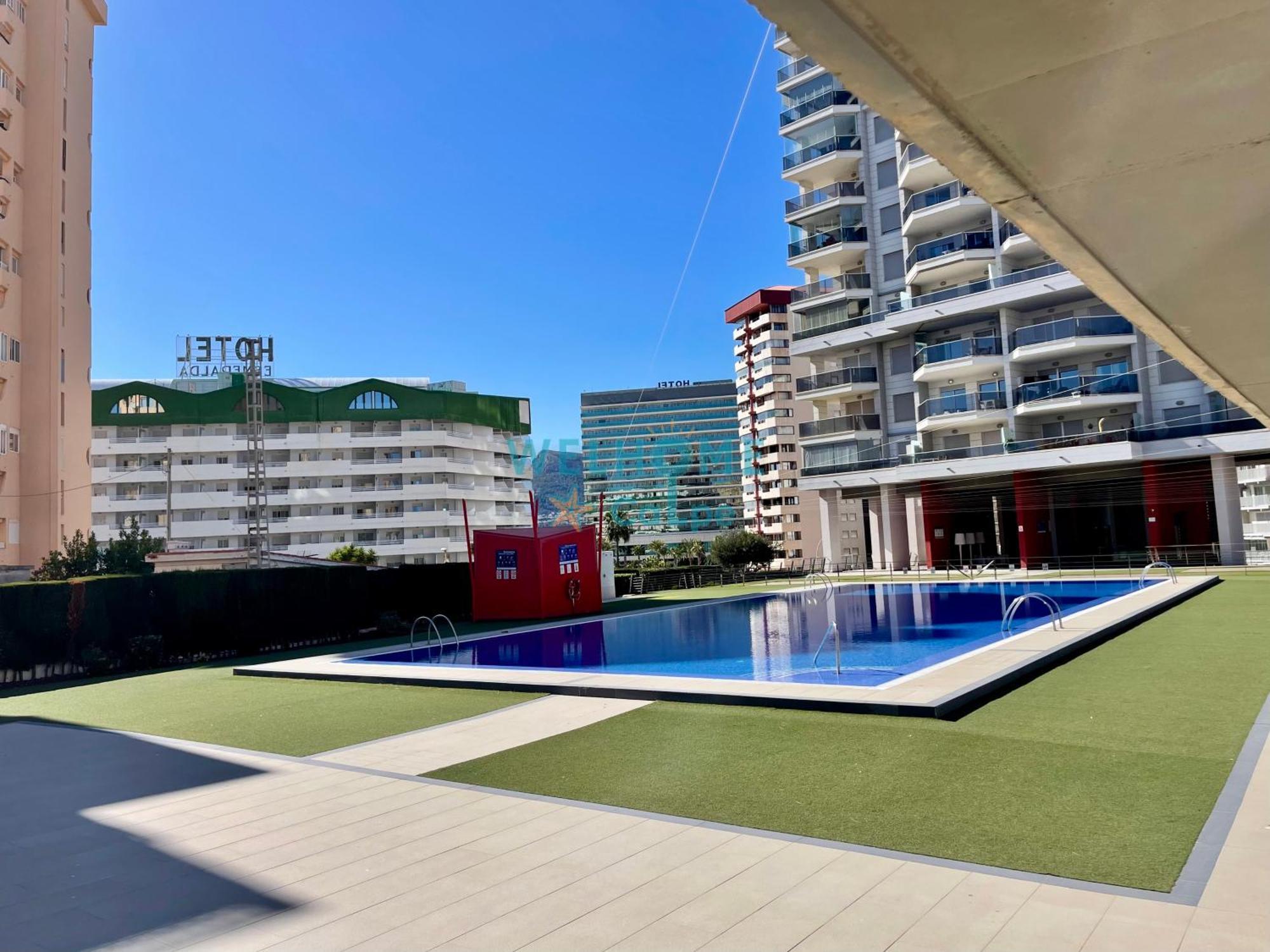 Acuarela Estudio, 1ª Linea, Vista Al Mar, Piscina Кальпе Екстер'єр фото